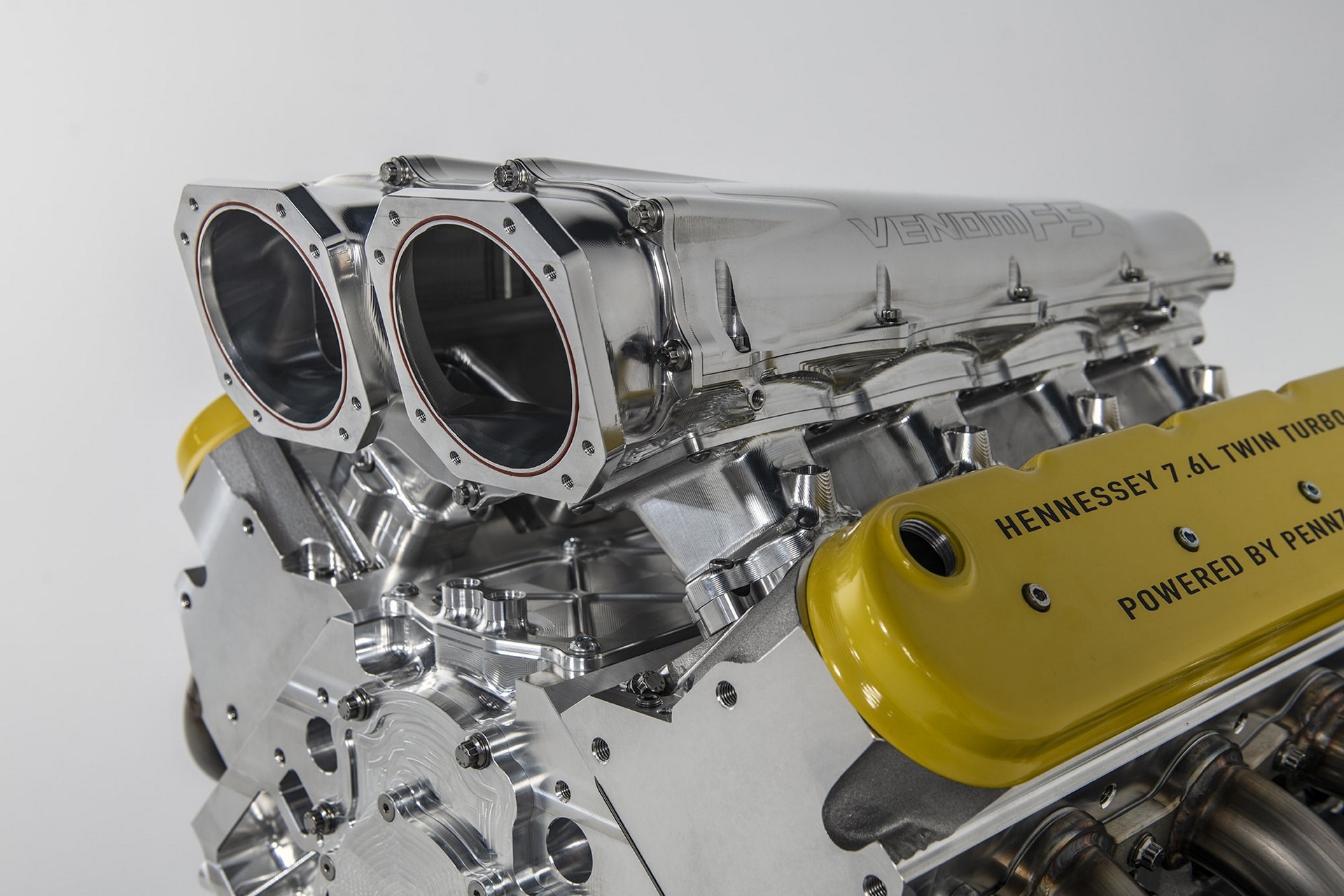 Hennessey Venom F5-3 Hennessey Venom F5 Twin-Turbo 7.6-Liter V8 Unveiled With 1600+ HP