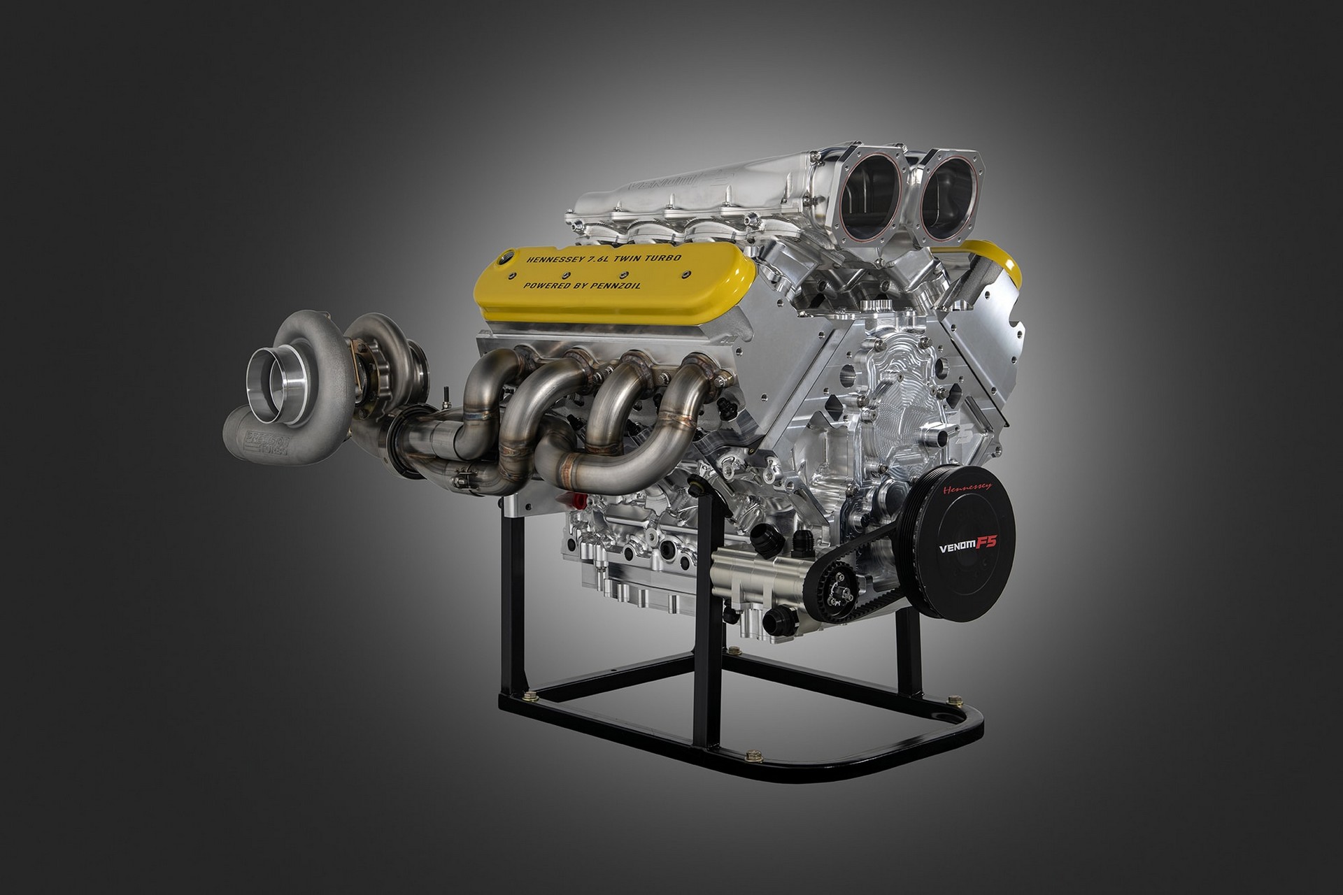 Hennessey Venom F5-1 Hennessey Venom F5 Twin-Turbo 7.6-Liter V8 Unveiled With 1600+ HP