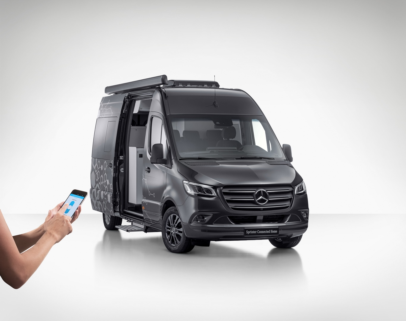 Mercedes-Benz Sprinter Connected Home Mercedes-Benz Unveils Three Camper Van Concepts, Pick Your Favorite