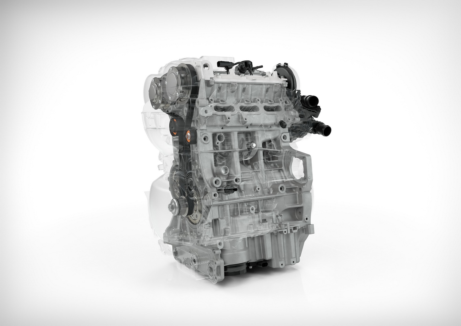 Drive-E 3 cylinder Petrol - optimised structure Volvo XC40 Gains Three-Cylinder Engine In T3 Flavor
