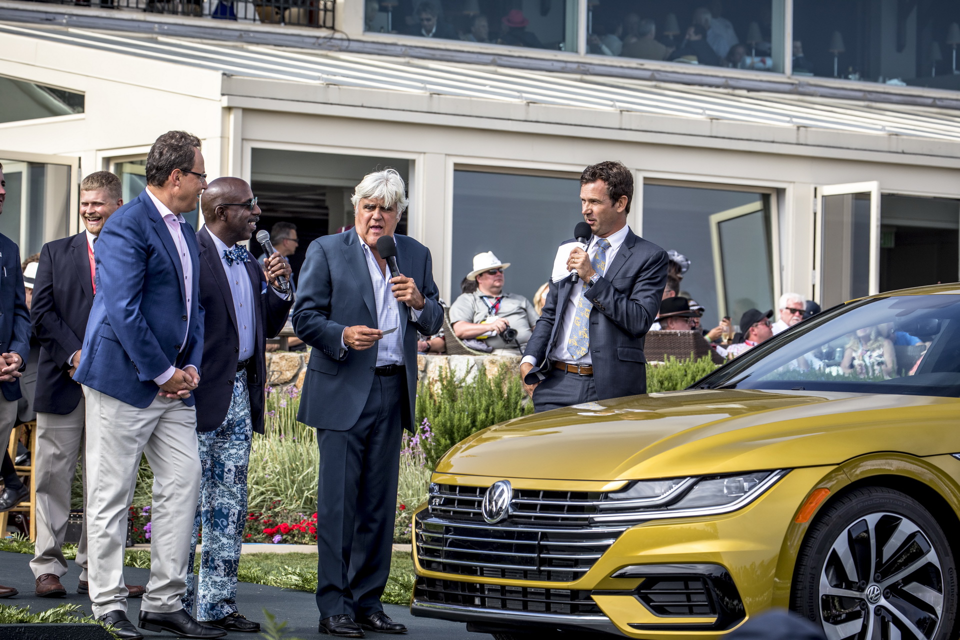 vw-arteon-charity-pebble-beach-3 VW Donates Top Spec Arteon To Charity With Jay Leno On Hand