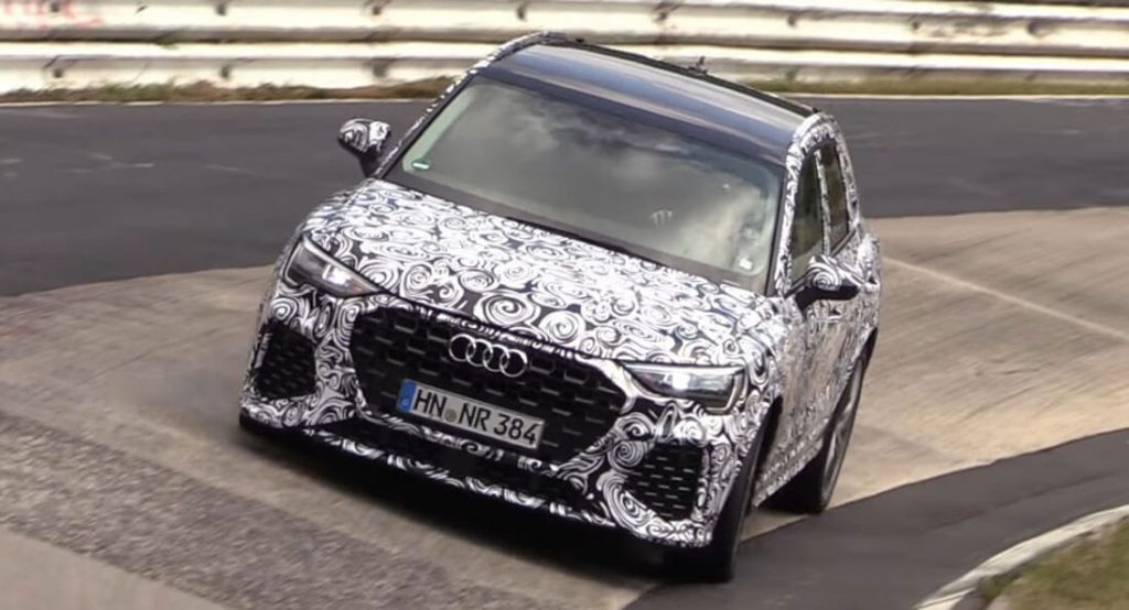 Get An Ear-Load Of The Audi RS Q3 At The Nurburgring
