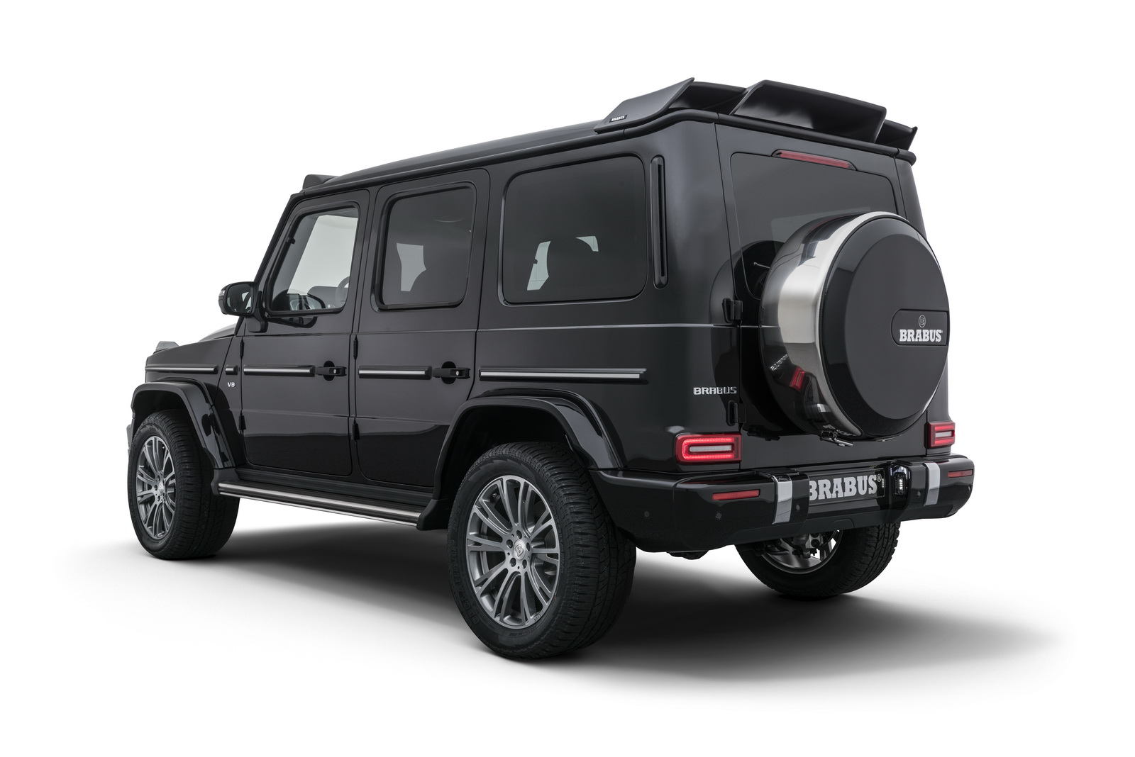 2019-mercedes-benz-g-class-brabus-tuning-32 Tired Of Tahoes? Mercedes G500 By Brabus Would Look Great In A Black-Ops Flick