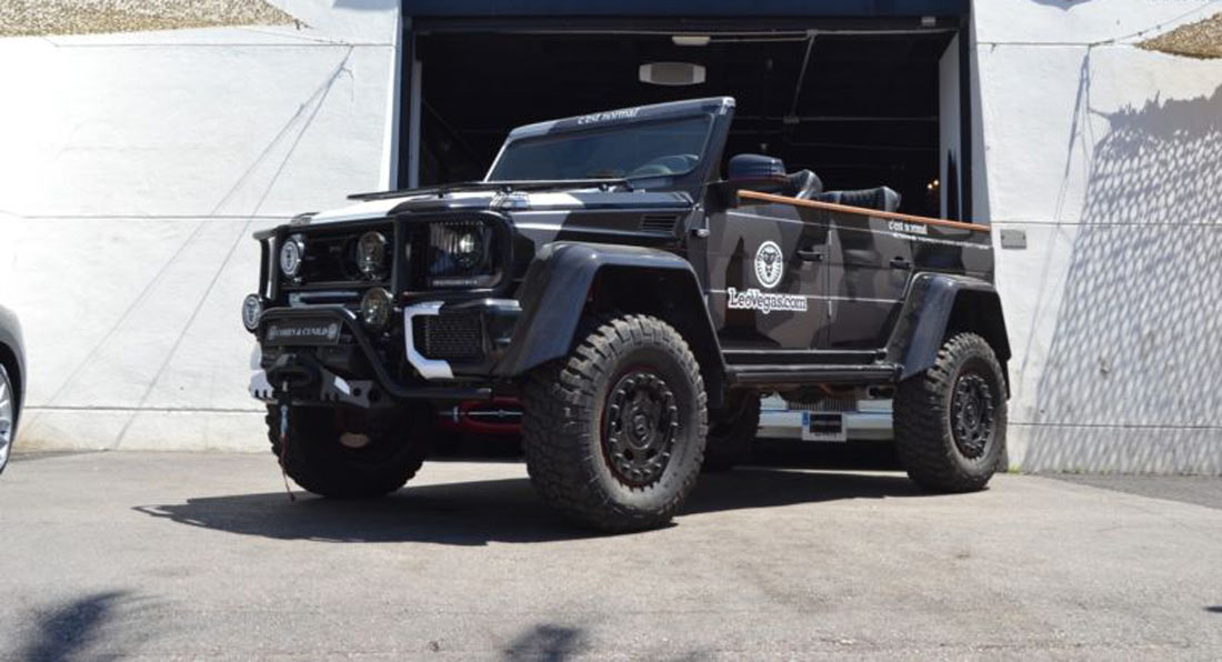 Bring 800k Drive Away In Jon Olsson S Convertible Mercedes G500 4x4 Carscoops