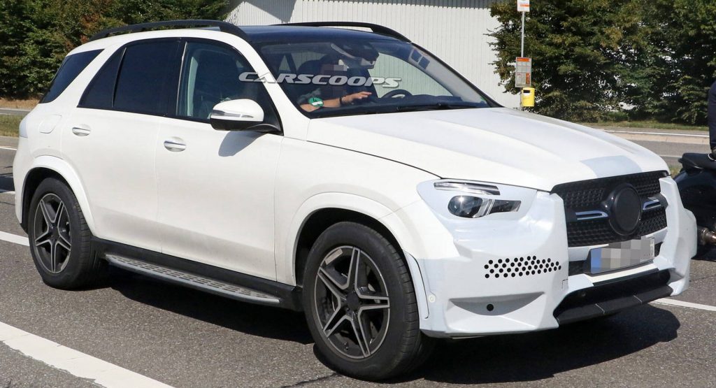  2019 Mercedes GLE Spied Virtually Undisguised Ahead Of Possible Paris Debut