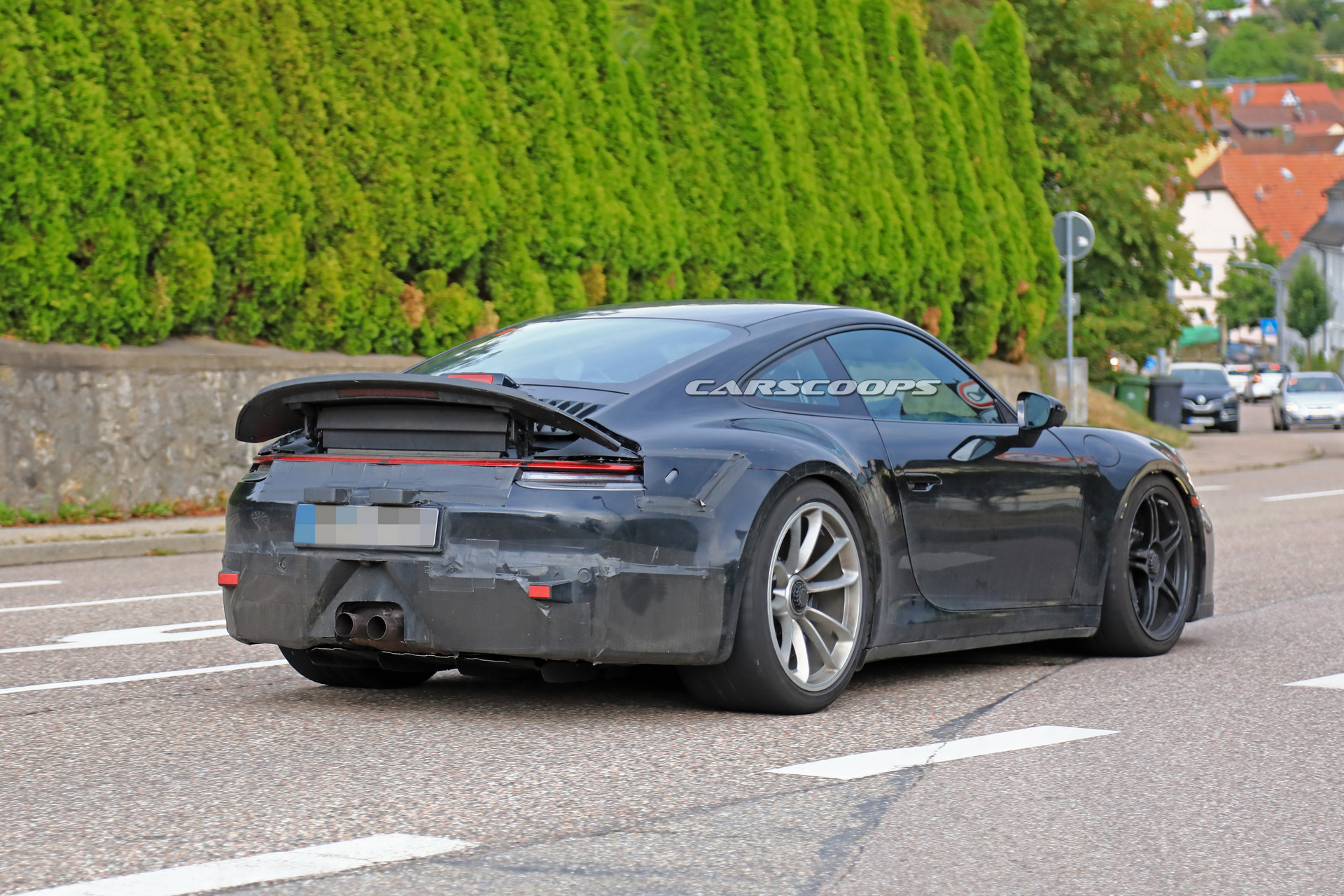 2020-porsche-911-gt3-spied-first-time-8 2020 Porsche 911 GT3 To Use A Turbo Flat-Six Engine, Claims Source