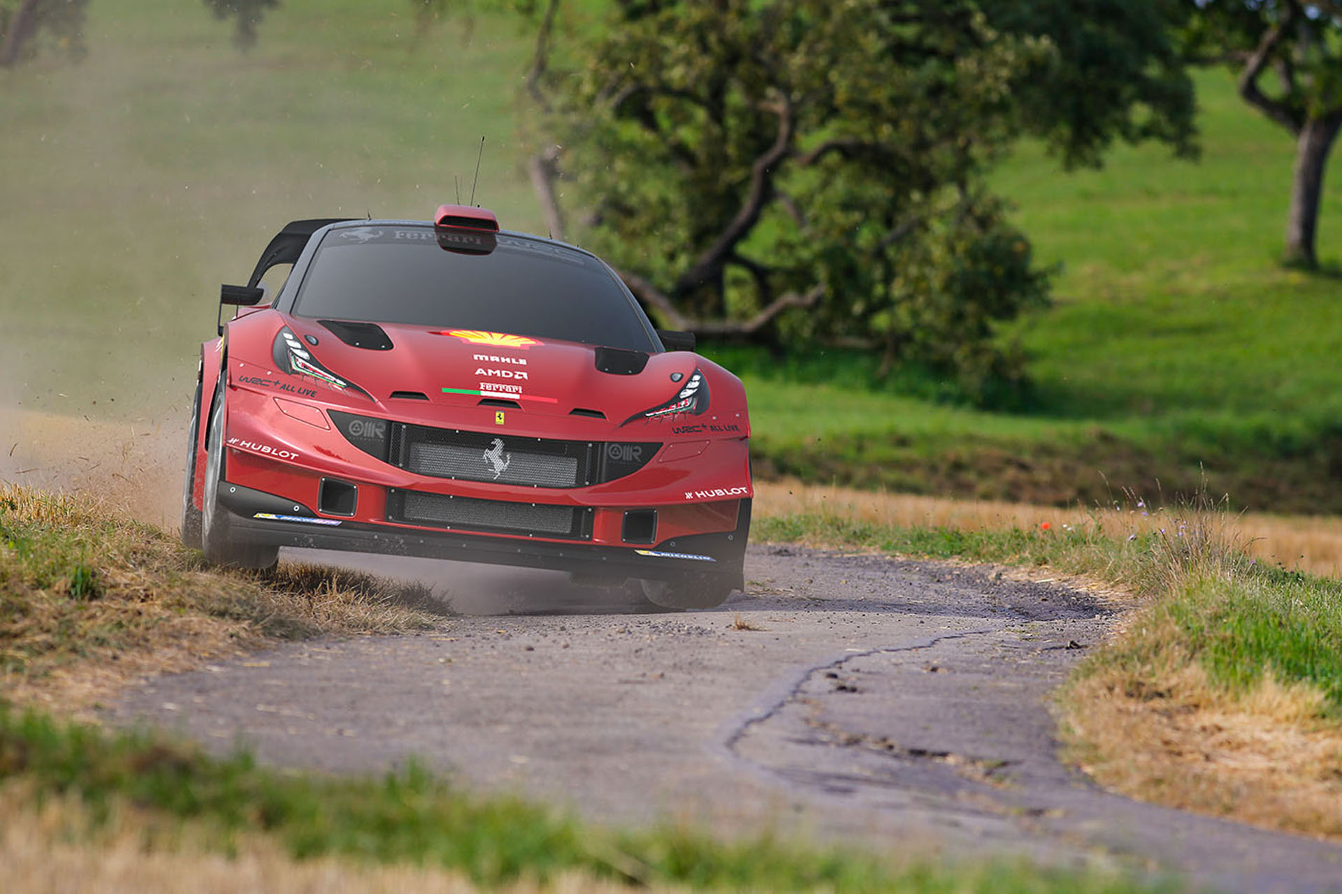 ferrari-wrc-hatchback-05 What If Ferrari Quit Formula 1 And Decided To Go Rallying Instead?
