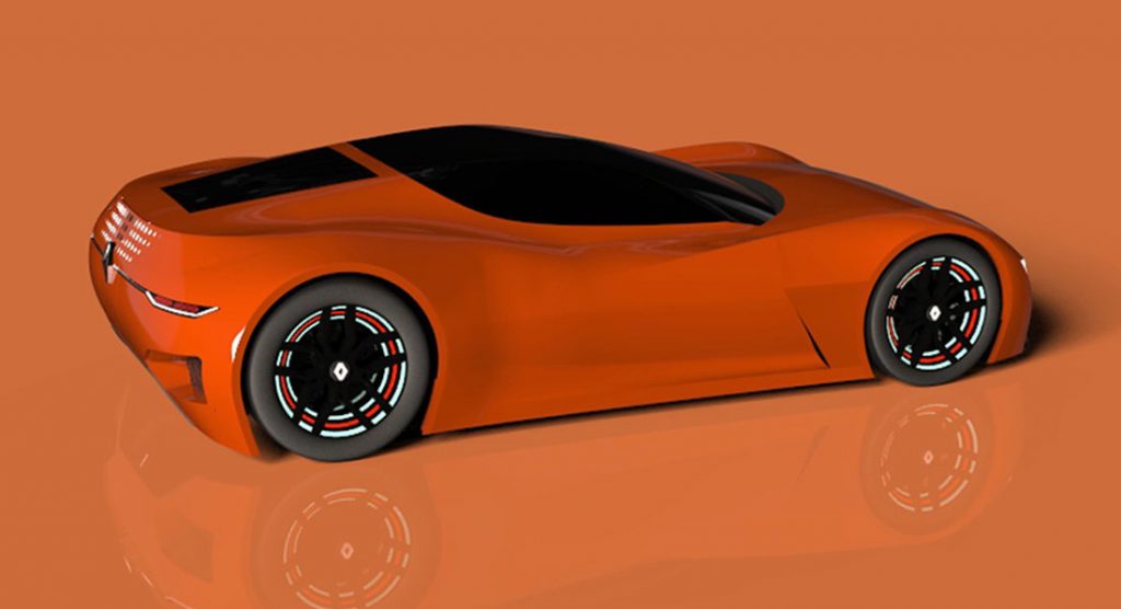  Renault Cheval Design Exercise Is Inspired By Stealth Planes, Sharks And Horses