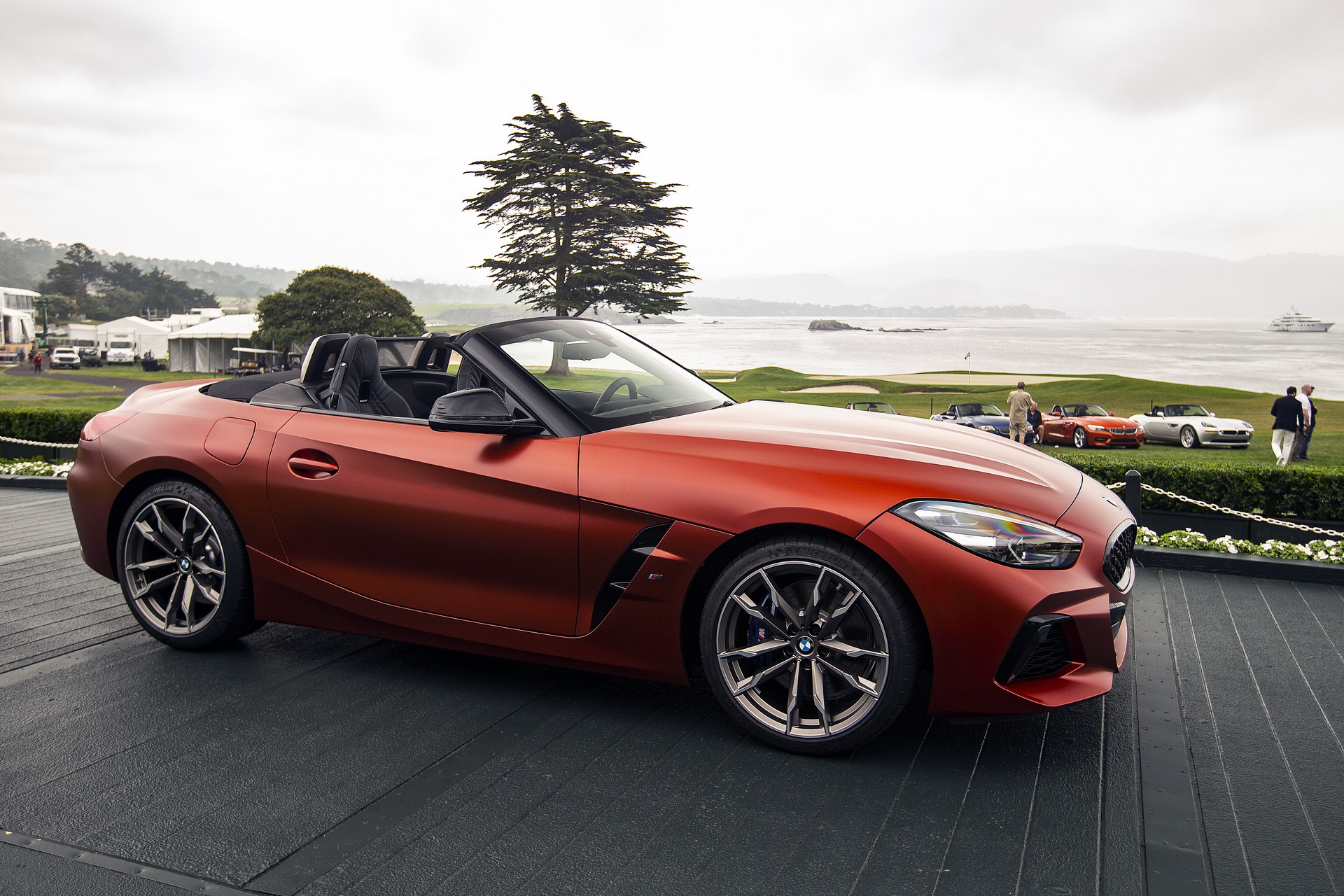 2019-BMW-Z4-06 New BMW Z4 First Edition Meets The Z Family At Pebble Beach