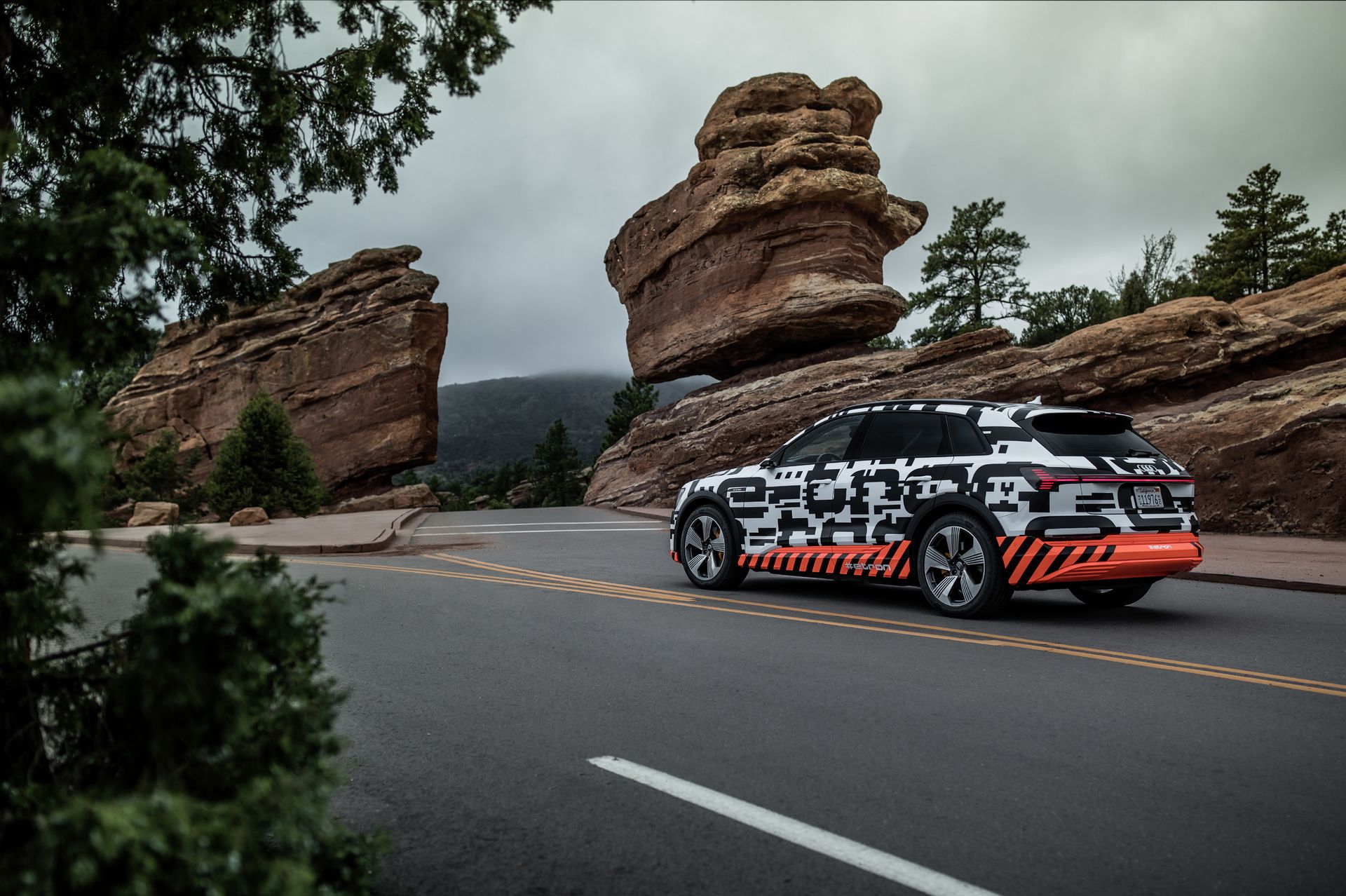 Audi-E-Tron-Pikes-Peak-32 2019 Audi E-Tron Has Integrated Technology To Automatically Pay Tolls