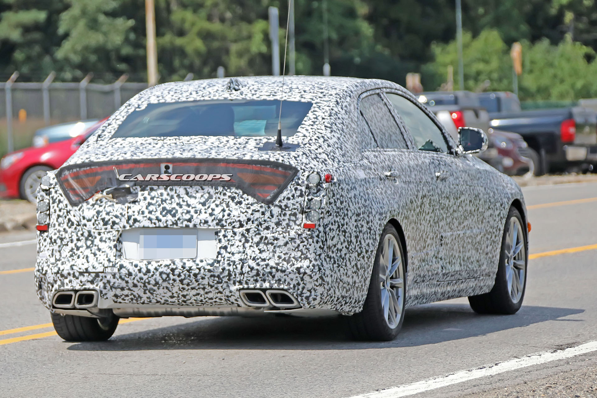 Cadillac CT4 08 copy New Cadillac CT4 And CT5-V To Debut Later This Month