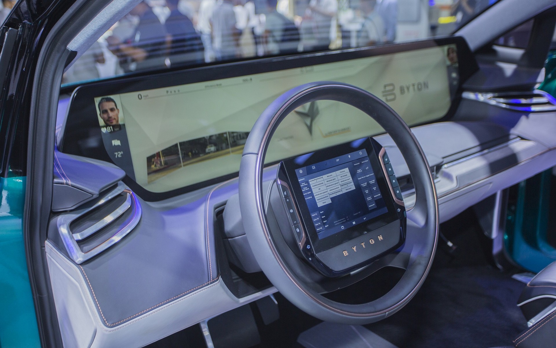 BYTON M-Byte Concept-7 Byton M-Byte Prototype Teased, Previews The 2019 Production Model