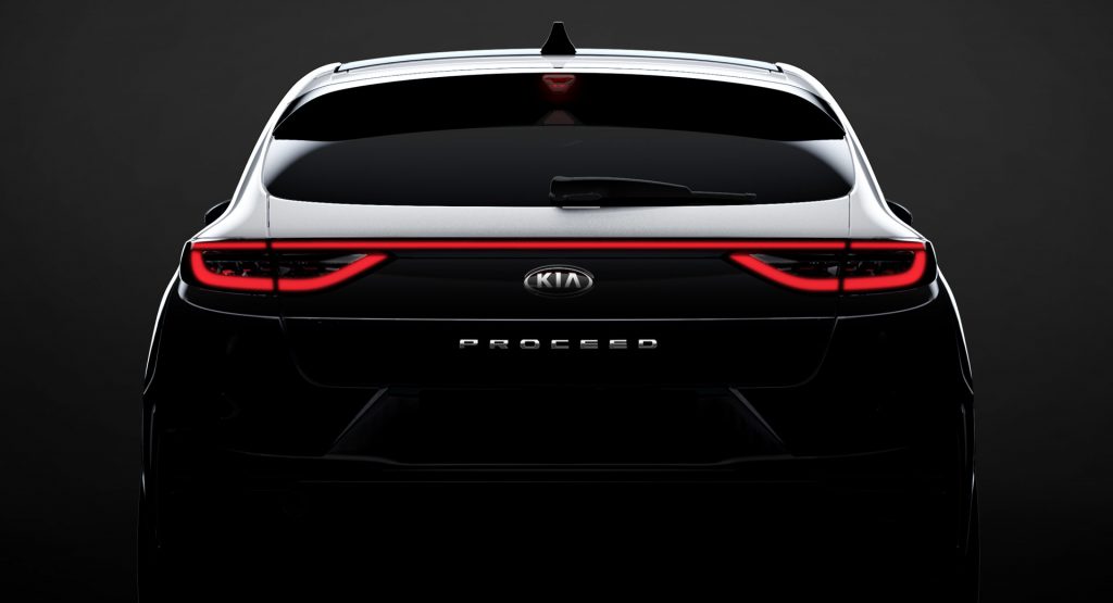  Kia Gives A Glimpse Of New ProCeed’s Sexy Posterior