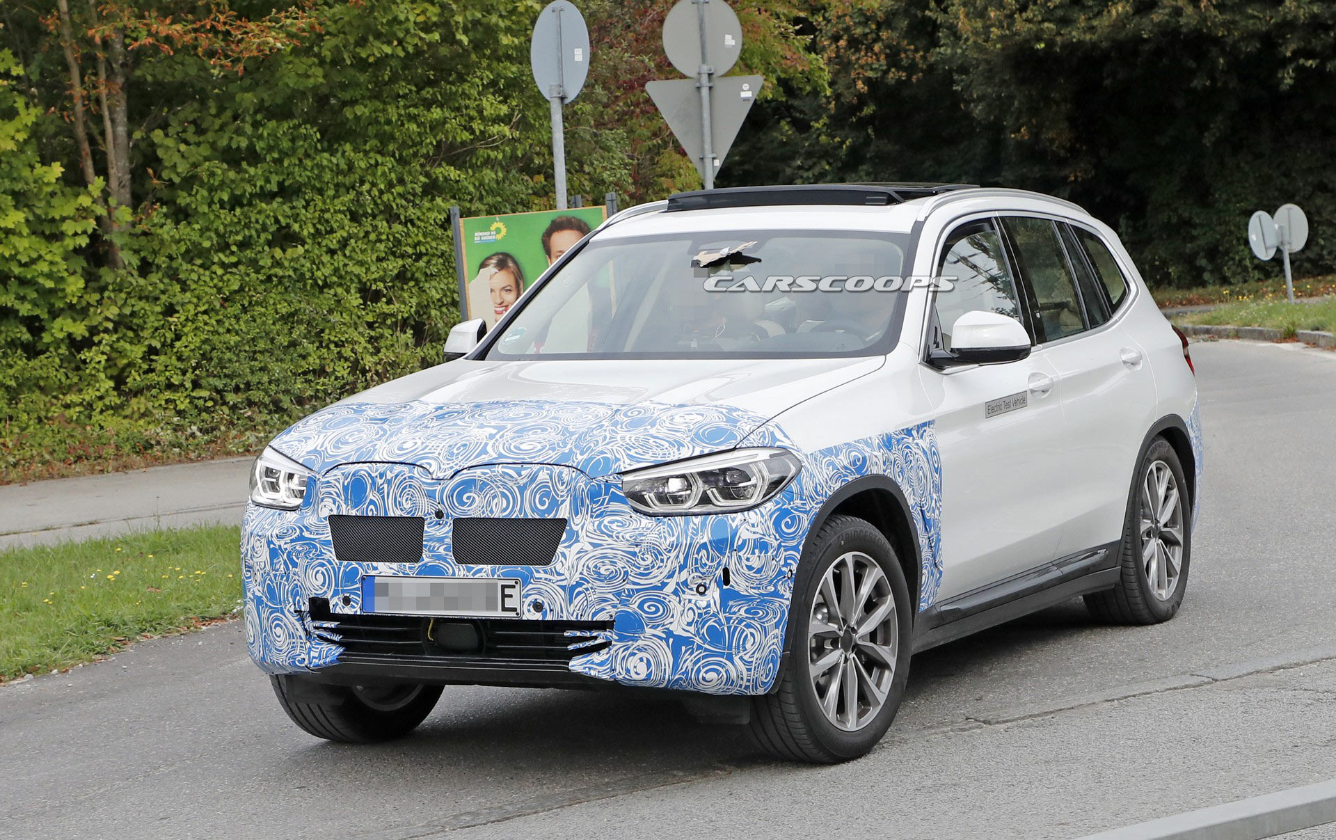 BMW-iX3-Spy-4 2020 BMW iX3 Spotted With Production Bodywork, Should Have A Range Of 250+ Miles