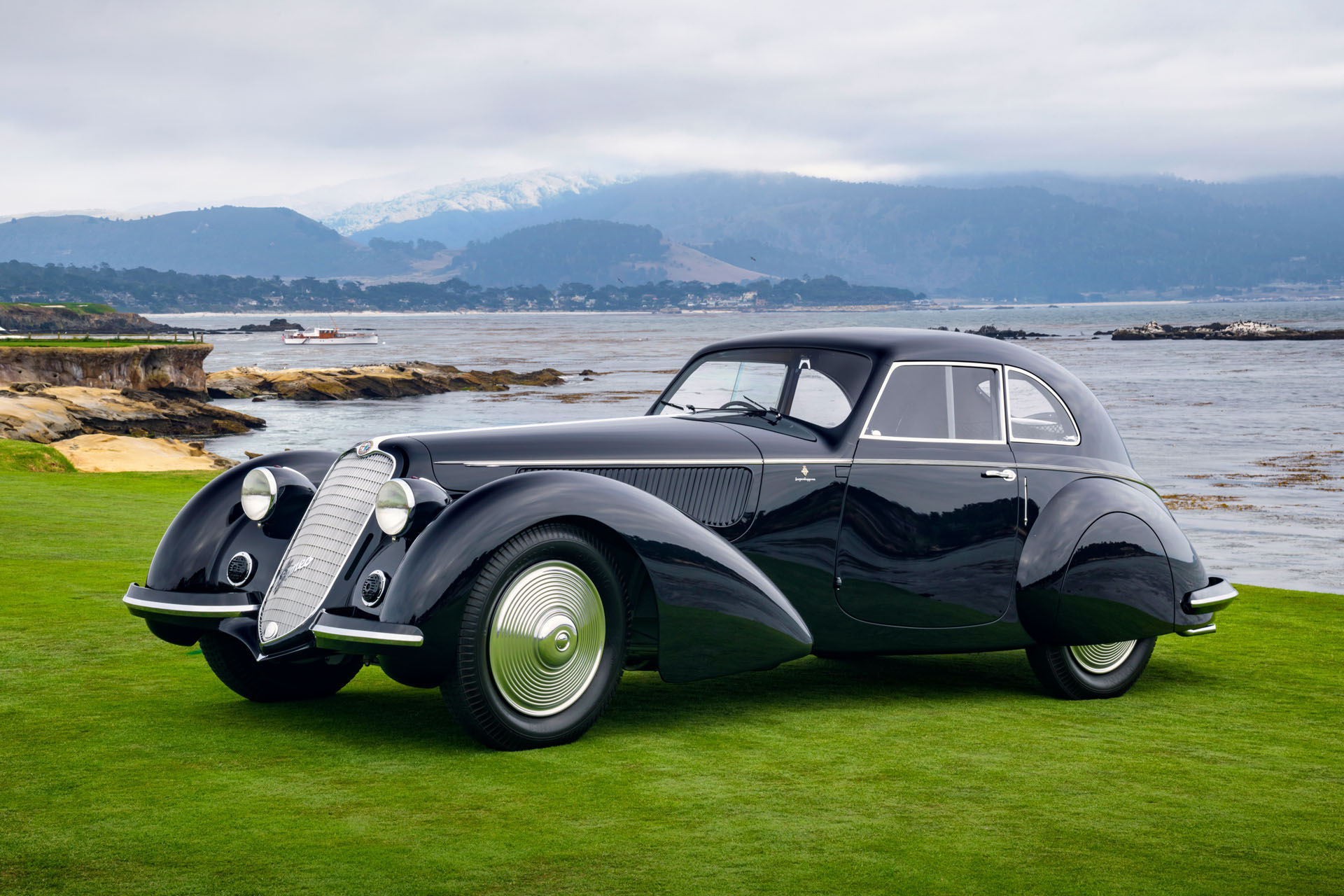 1937 Alfa Romeo 8C 2900B Touring Berlinetta - 2018 Pebble Beach Best of Show 05 Feast Your Eyes On The Most Beautiful Classic Car At Pebble Beach This Year