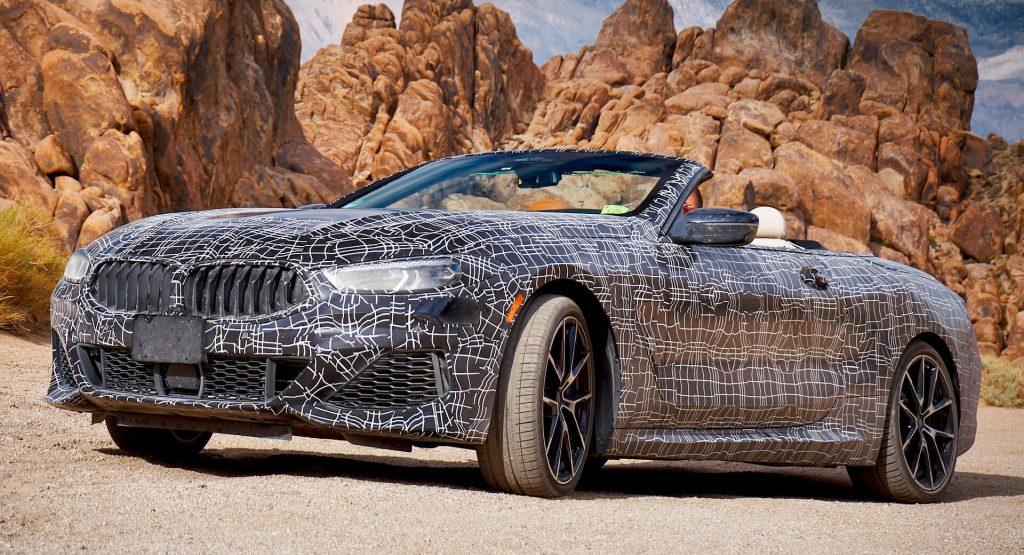  BMW Takes Topless 8-Series Cabrio To Death Valley