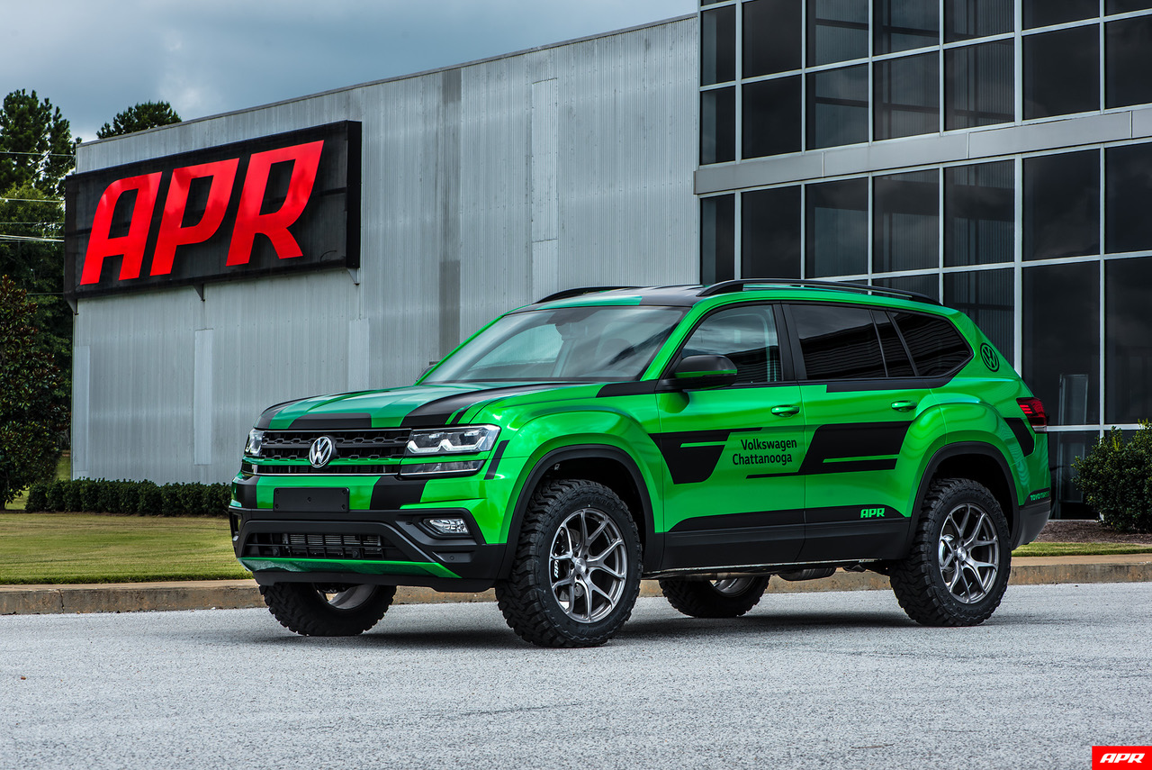 vw-atlas-apr-tuning-1 APR Endows The 2.0-Liter VW Atlas With 350 HP, Lots Of Upgrades
