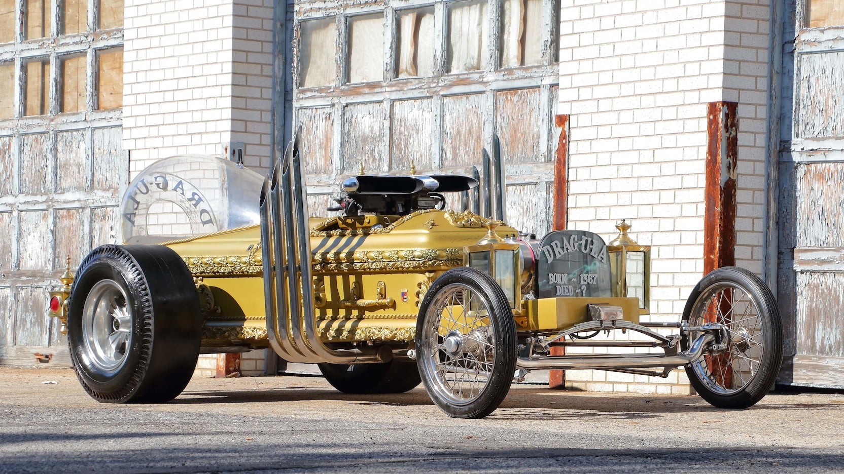 DRAG-U-LA-12 The Drag-U-La Dragster From The Munsters Is Looking For A New Home