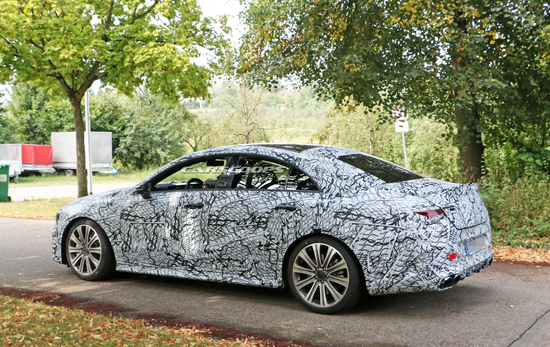 mercedes-amg-cla-45-spy-debut-9 New 2019 Mercedes-AMG CLA 45 Cranks It Up With Over 400 Horsepower