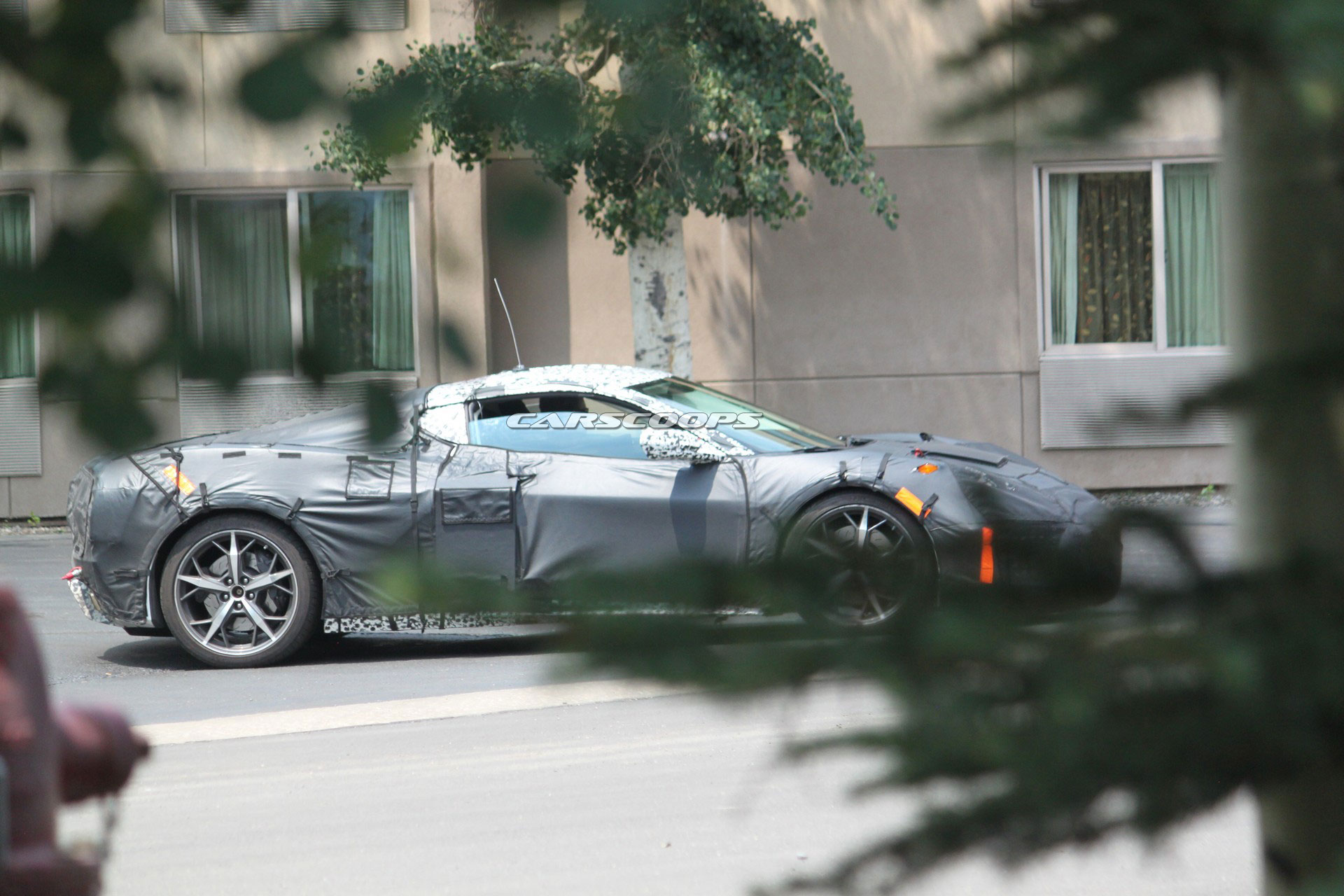 2020-Mid-Engine-Corvette-Spy-11 2020 Mid-Engine Corvette Getting Ready To Attack Ferraris (Now, On Video Too)