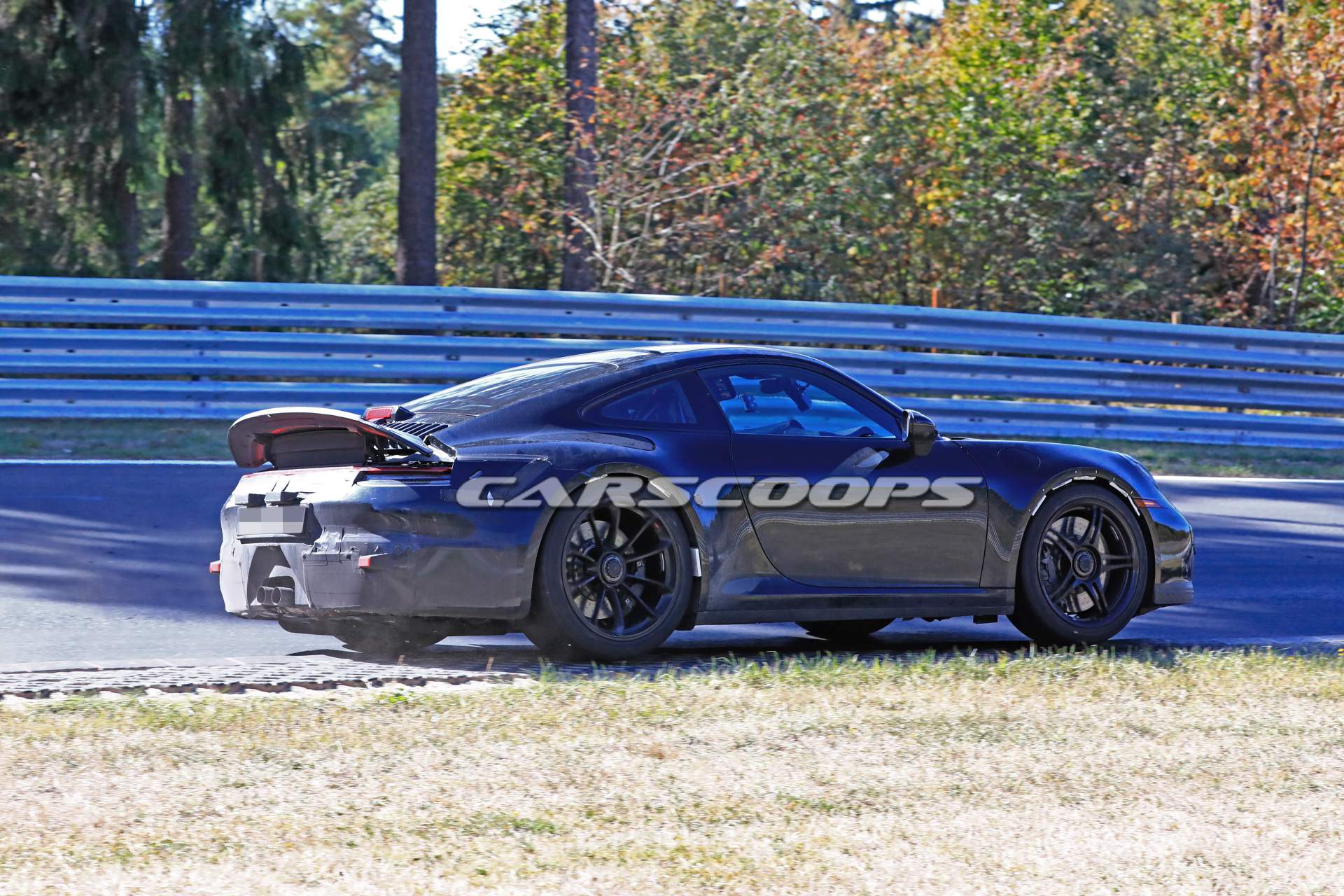2020-Porsche-911-GT3-spied-at-the-Nurburgring-4 2020 Porsche 911 (992) GT3 Comes Out Without Its Massive Rear Wing (Updated)