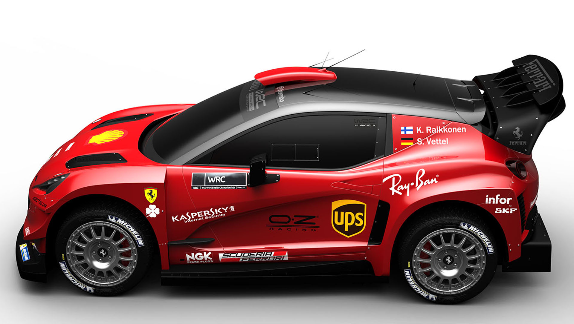 ferrari-wrc-hatchback-09 What If Ferrari Quit Formula 1 And Decided To Go Rallying Instead?