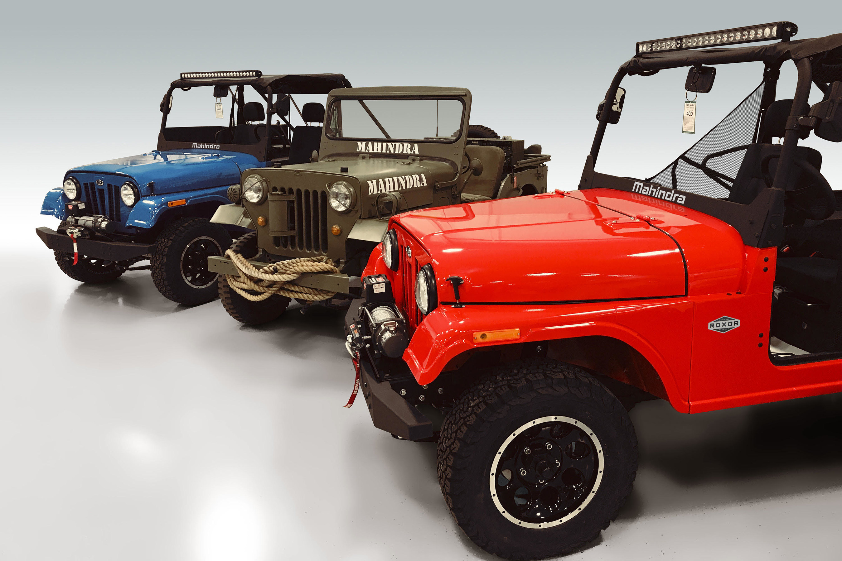 Mahindra Roxor 2 Group Shot Mahindra Tries To Block FCA’s Infringement Complaint Against Jeep-like Roxor