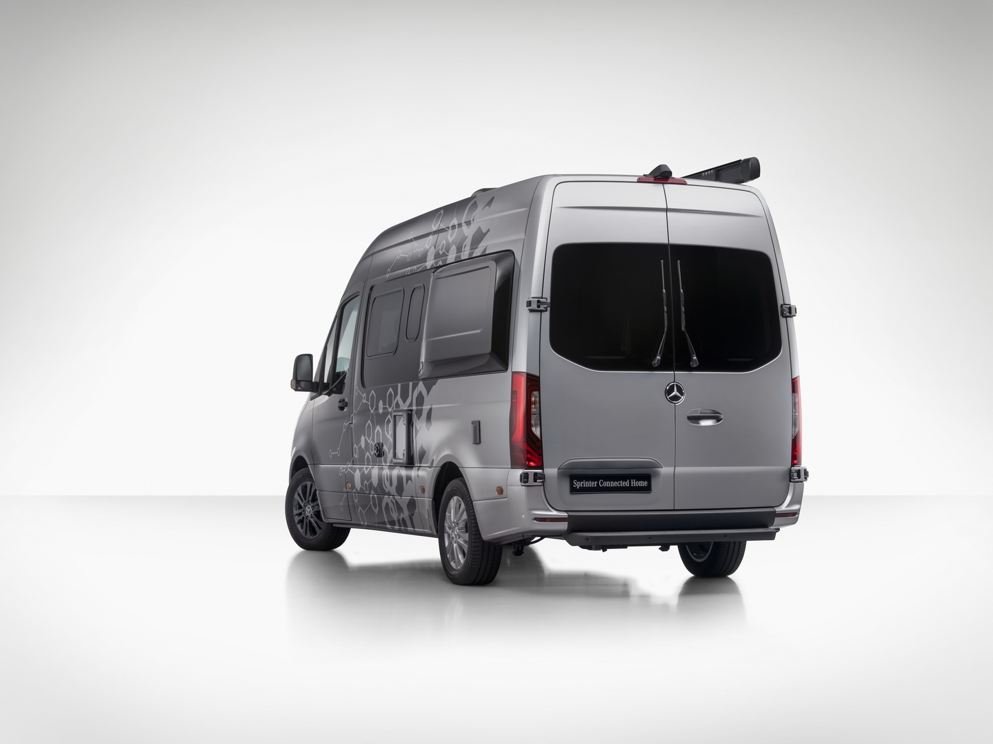 Mercedes-Benz Sprinter Connected Home Mercedes-Benz Unveils Three Camper Van Concepts, Pick Your Favorite