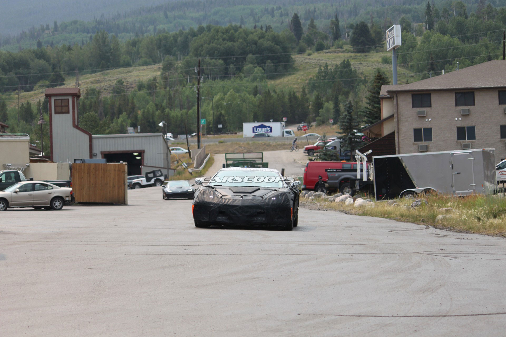 2020-Mid-Engine-Corvette-Spy-13 2020 Mid-Engine Corvette Getting Ready To Attack Ferraris (Now, On Video Too)