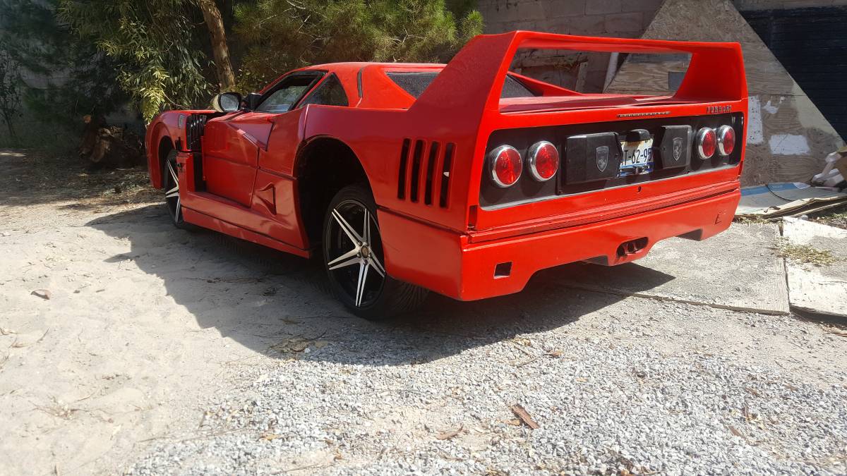 ferrari-f40-replica-nissan-sentra-craigslist-1 Old Nissan Sentra Wakes Up As A Ferrari F40, Is Pathetic Even By Replica Standards