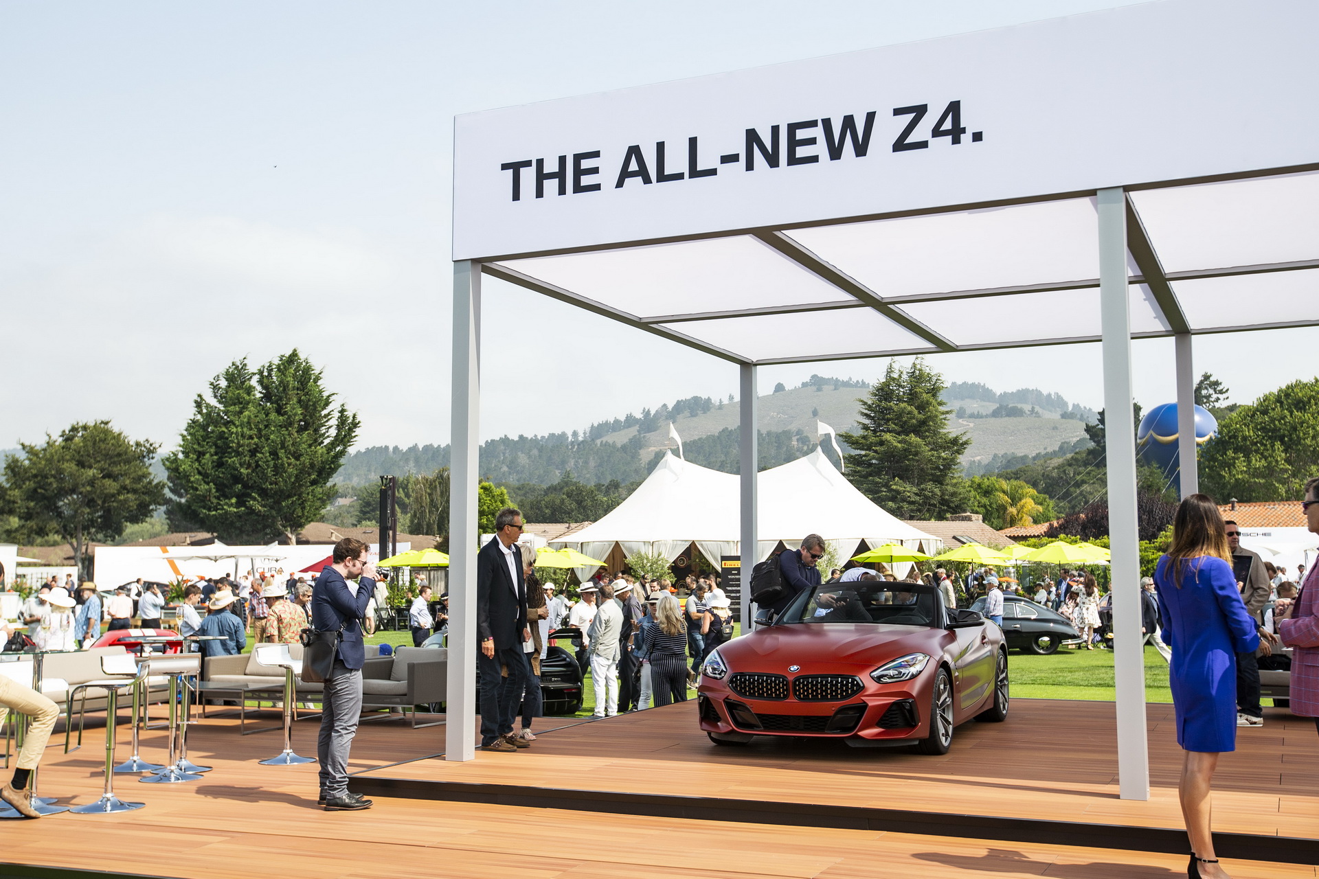 2019-BMW-Z4-11 New BMW Z4 First Edition Meets The Z Family At Pebble Beach