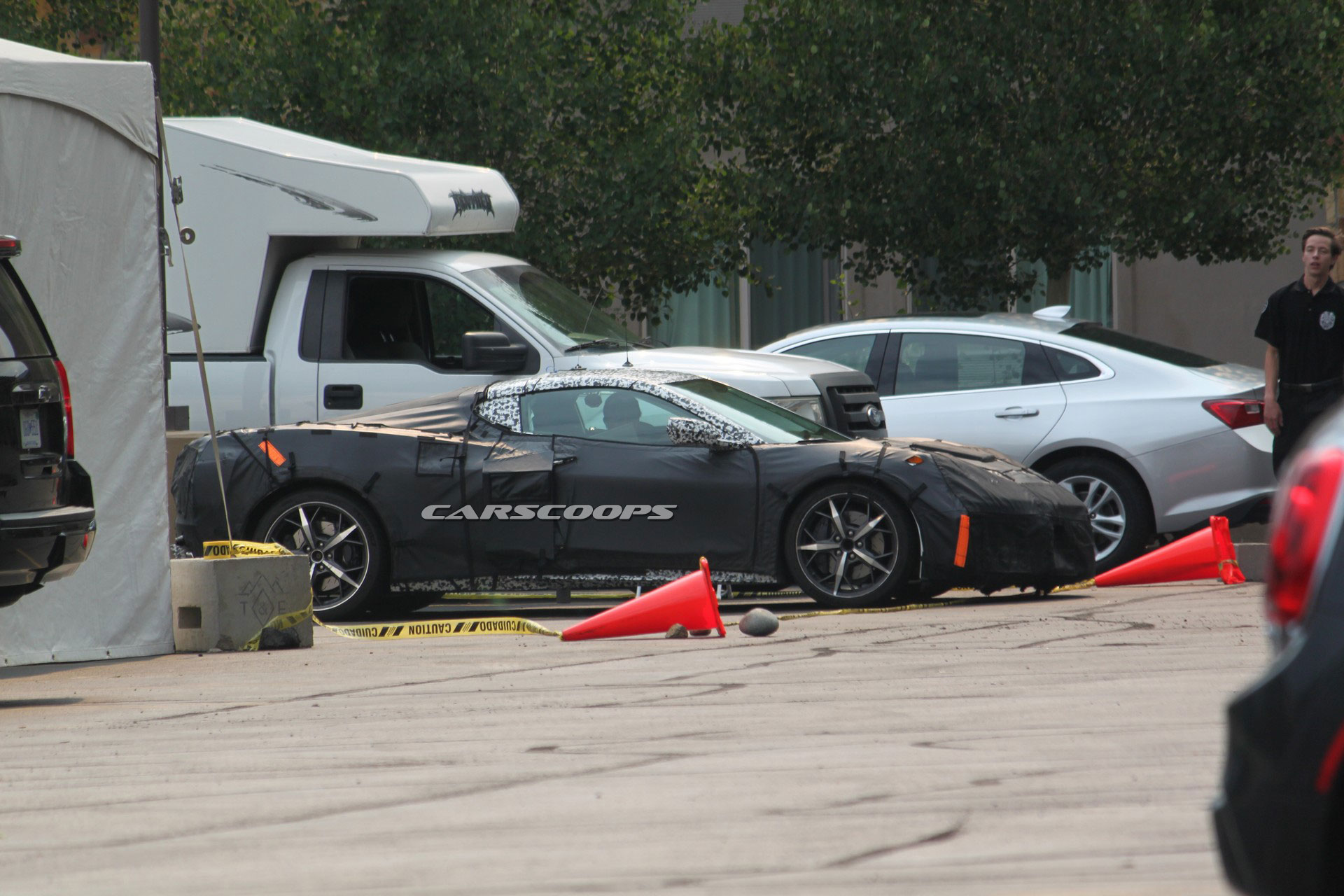 2020-Mid-Engine-Corvette-Spy-20 2020 Mid-Engine Corvette Getting Ready To Attack Ferraris (Now, On Video Too)