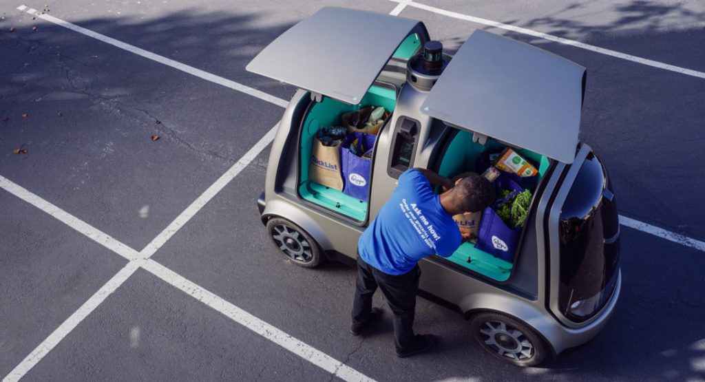 You Can Now Have Your Groceries Or Dry Cleaning Delivered To You By An Autonomous Vehicle