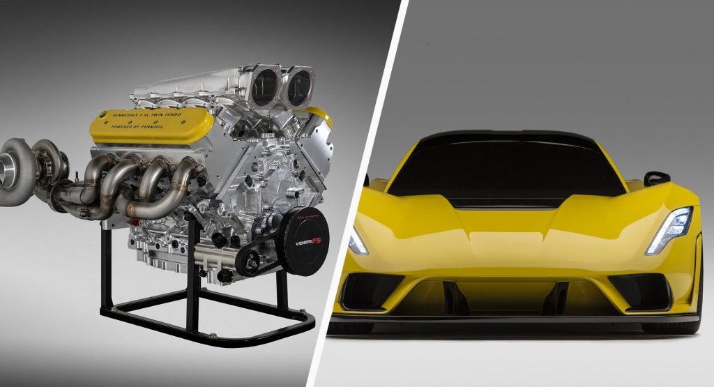  Hennessey Venom F5 Twin-Turbo 7.6-Liter V8 Unveiled With 1600+ HP