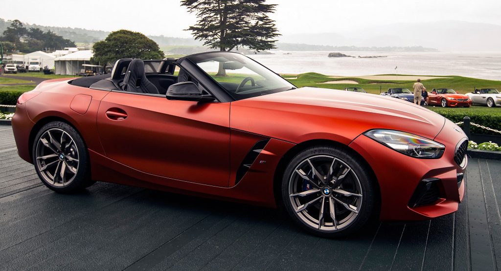  New BMW Z4 First Edition Meets The Z Family At Pebble Beach