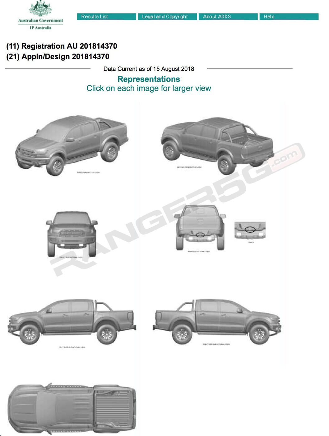 Ford-Ranger-Raptor-Patent-US-1 Patents Indicate The Ford Ranger Raptor Will Make It Stateside