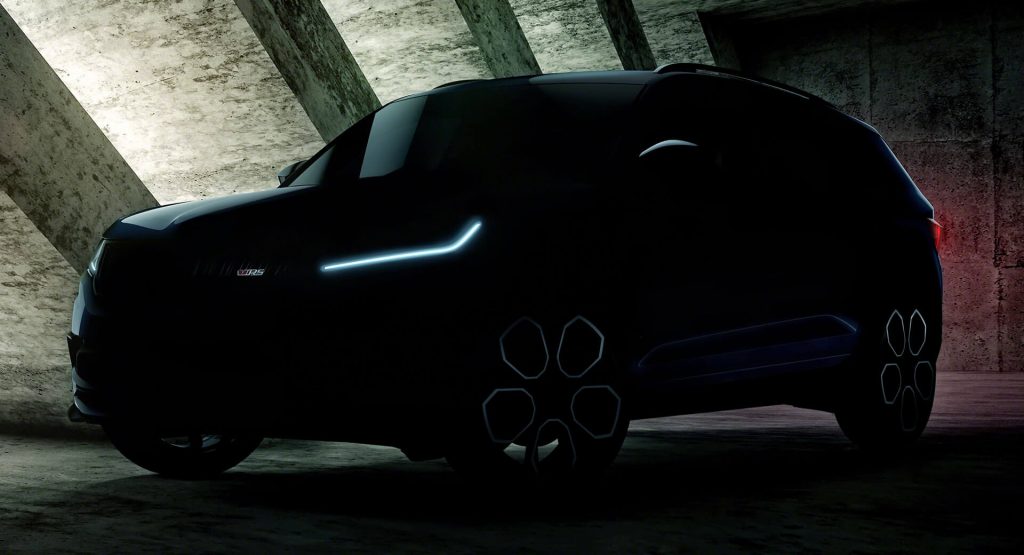 Skoda Kodiaq RS Bringing Its New Logo To The Paris Auto Show