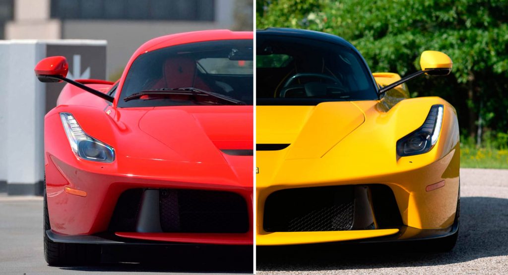  Red Or Yellow? Take Your Pick Of LaFerraris At Mecum’s Monterey Auction