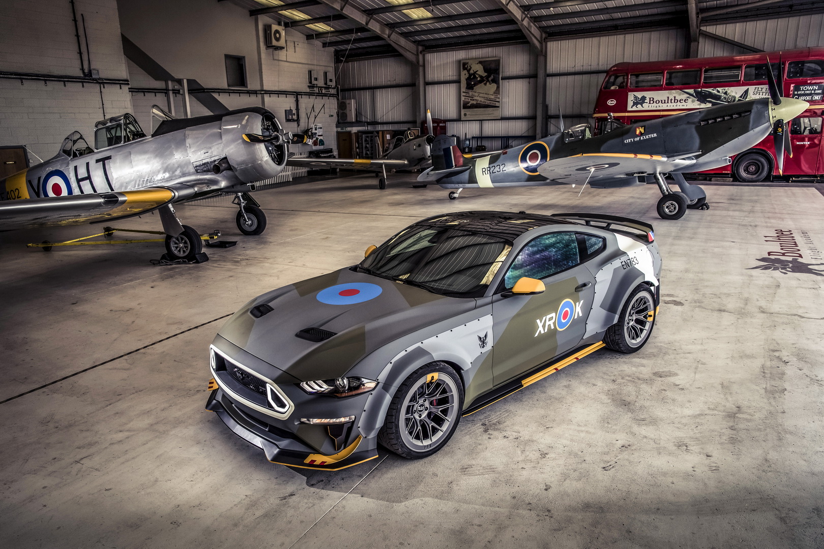 Ford, Vaughn Gittin Jr Ford Eagle Squadron Mustang GT Sold For $420,000