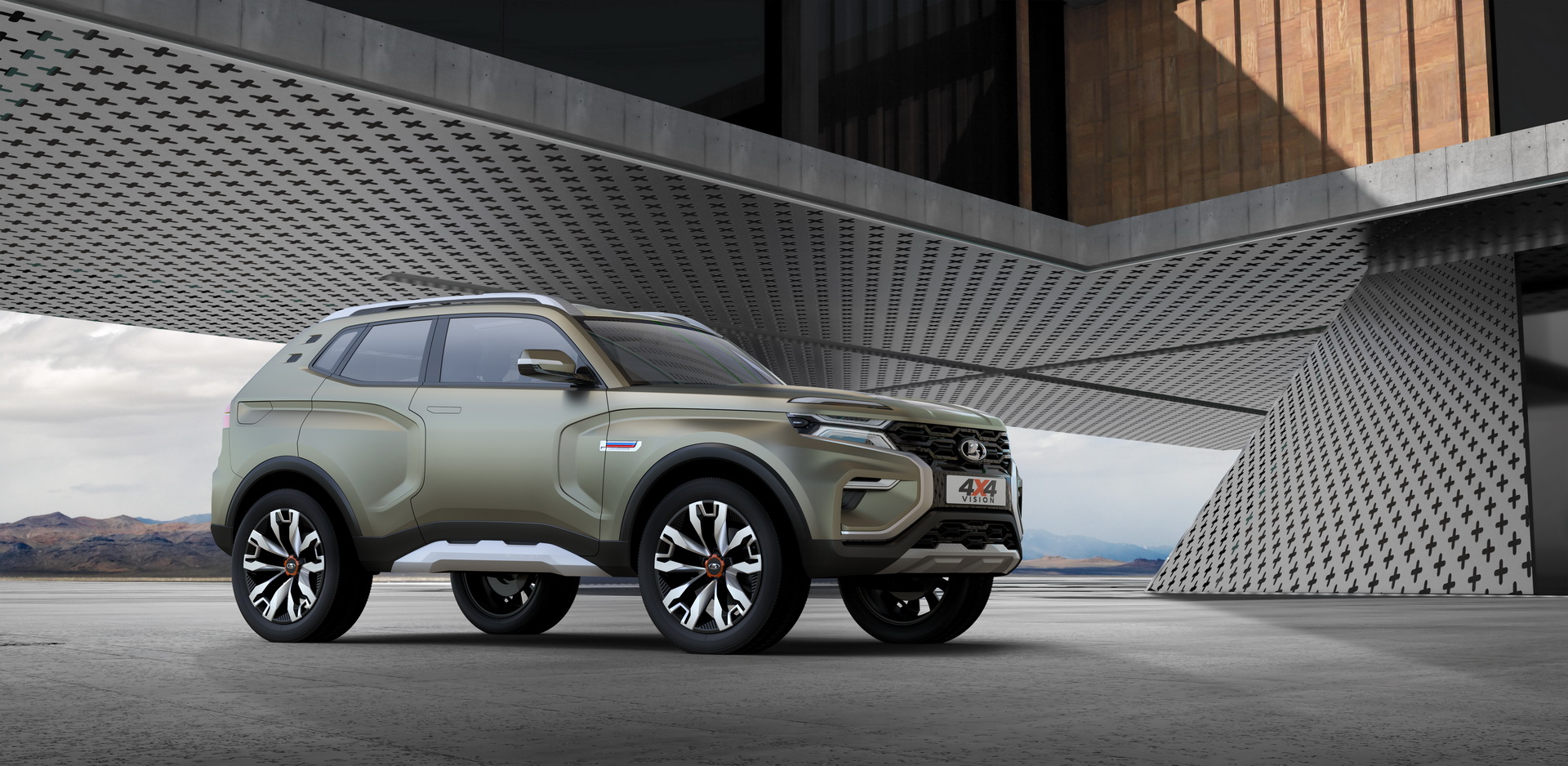 Autodesk VRED Professional 2017 SP1 Lada 4×4 Vision Concept Goes Official At Moscow Show, Could Preview Next Niva