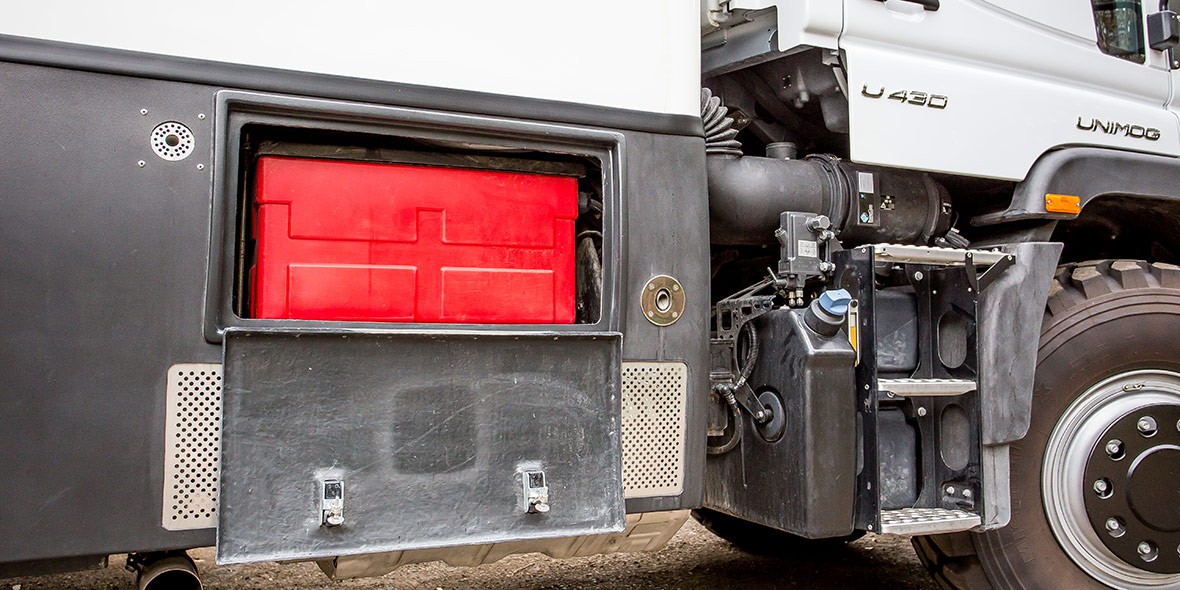 Mercedes-Unimog-EarthCruiser-13 This Unimog-Based RV Is Fit For The End Of The World