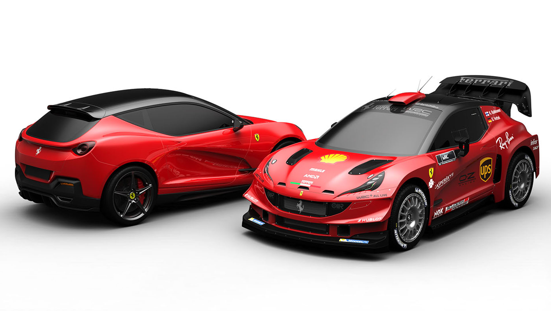ferrari-wrc-hatchback-13 What If Ferrari Quit Formula 1 And Decided To Go Rallying Instead?