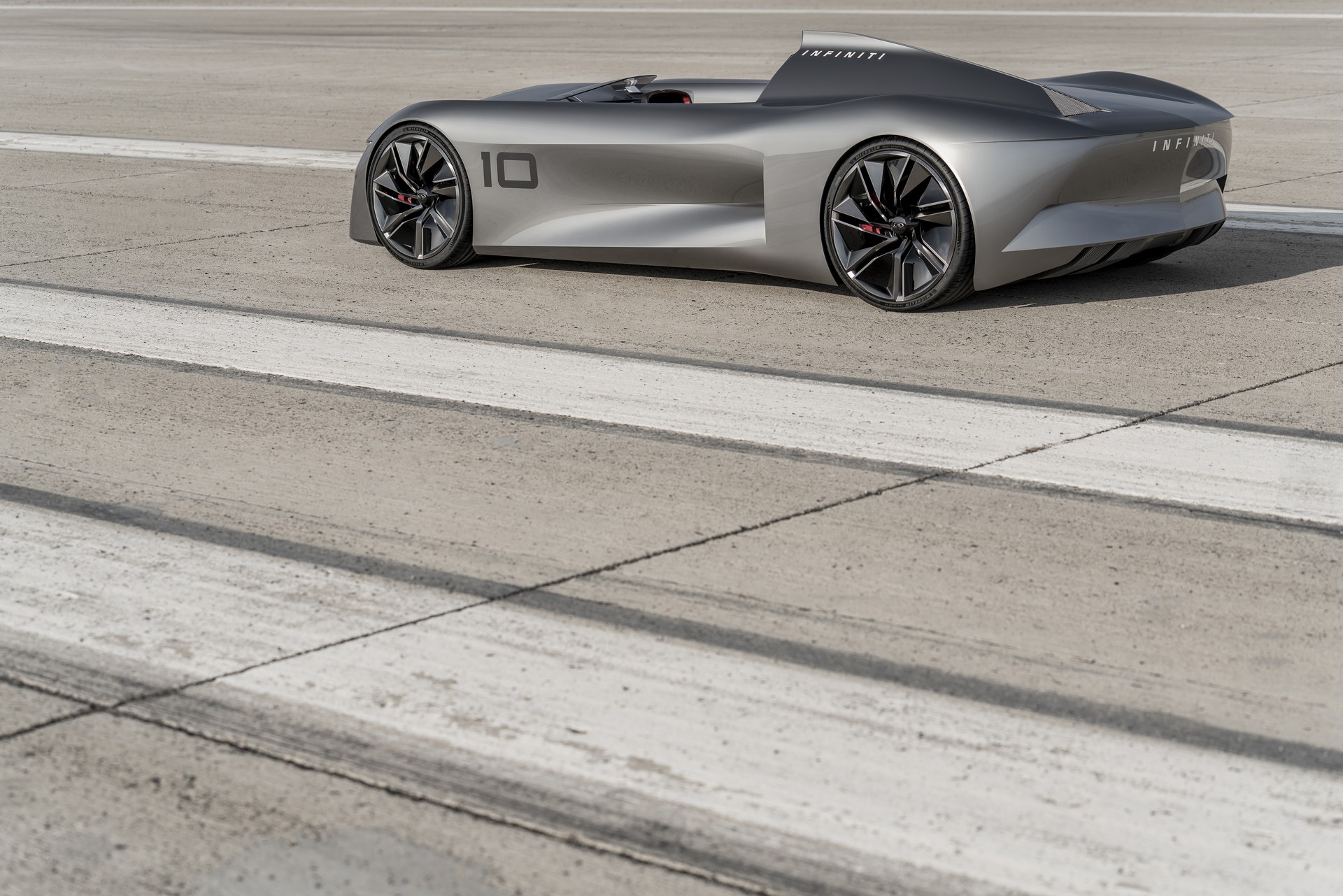 Infiniti Prototype 10-55 Infiniti’s Prototype 10 Is A Futuristic Speedster Inspired By Electrified Performance