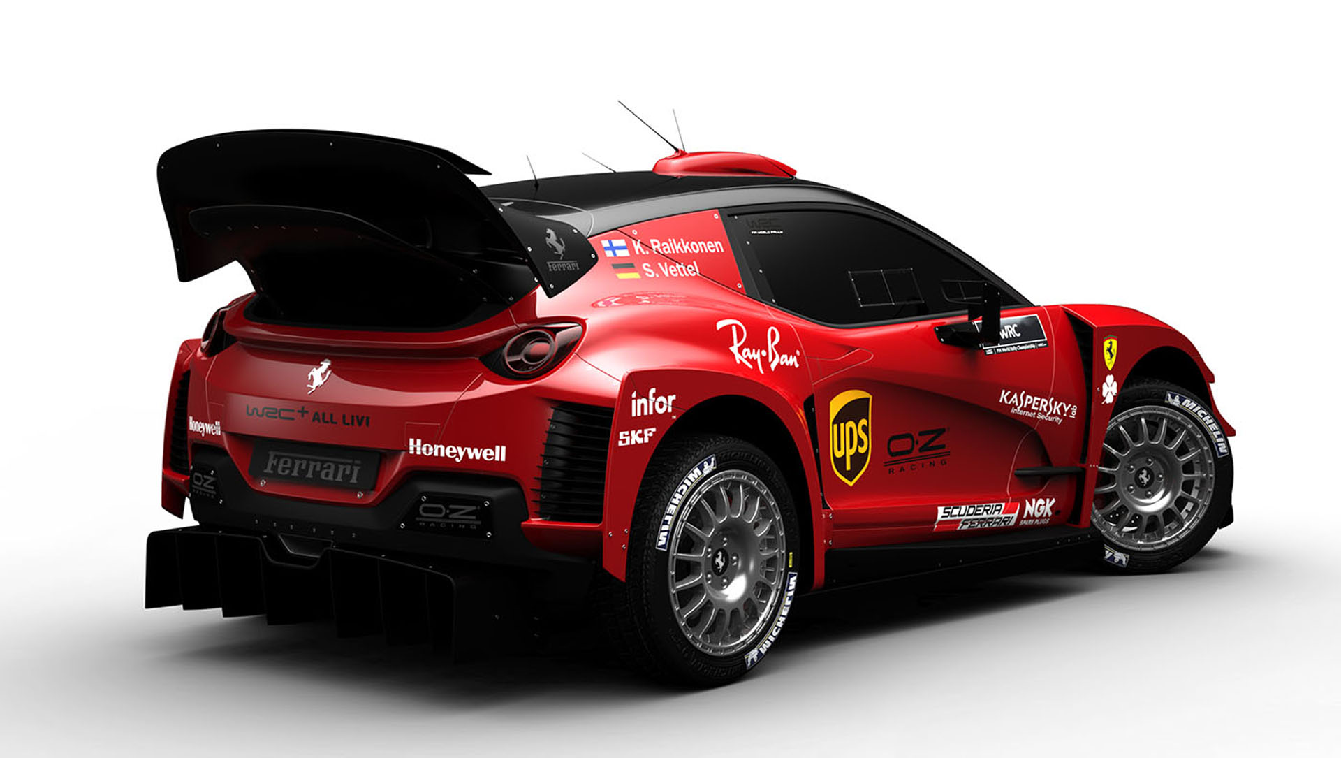 ferrari-wrc-hatchback-12 What If Ferrari Quit Formula 1 And Decided To Go Rallying Instead?