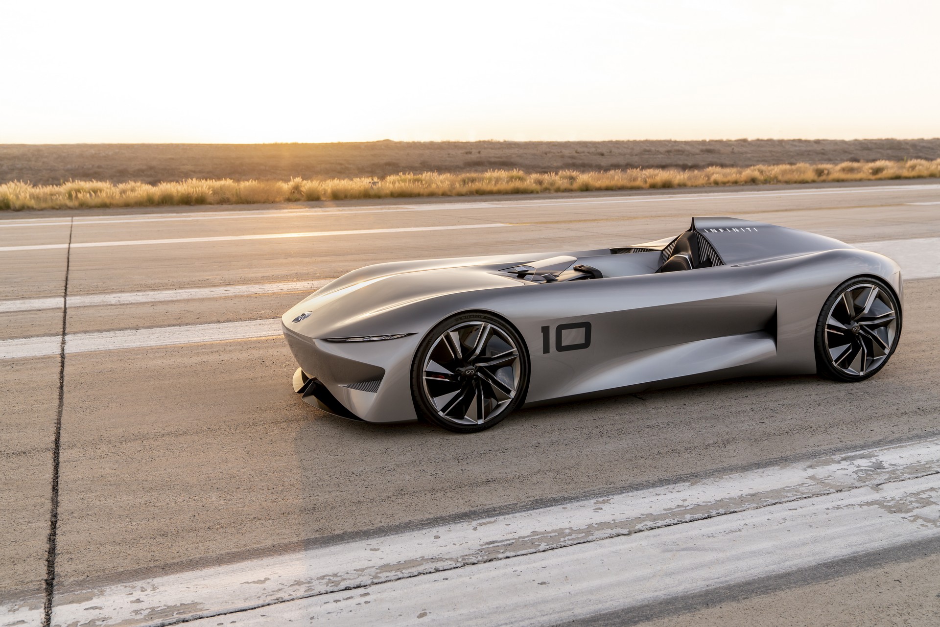 Infiniti Prototype 10-21 Infiniti’s Prototype 10 Is A Futuristic Speedster Inspired By Electrified Performance