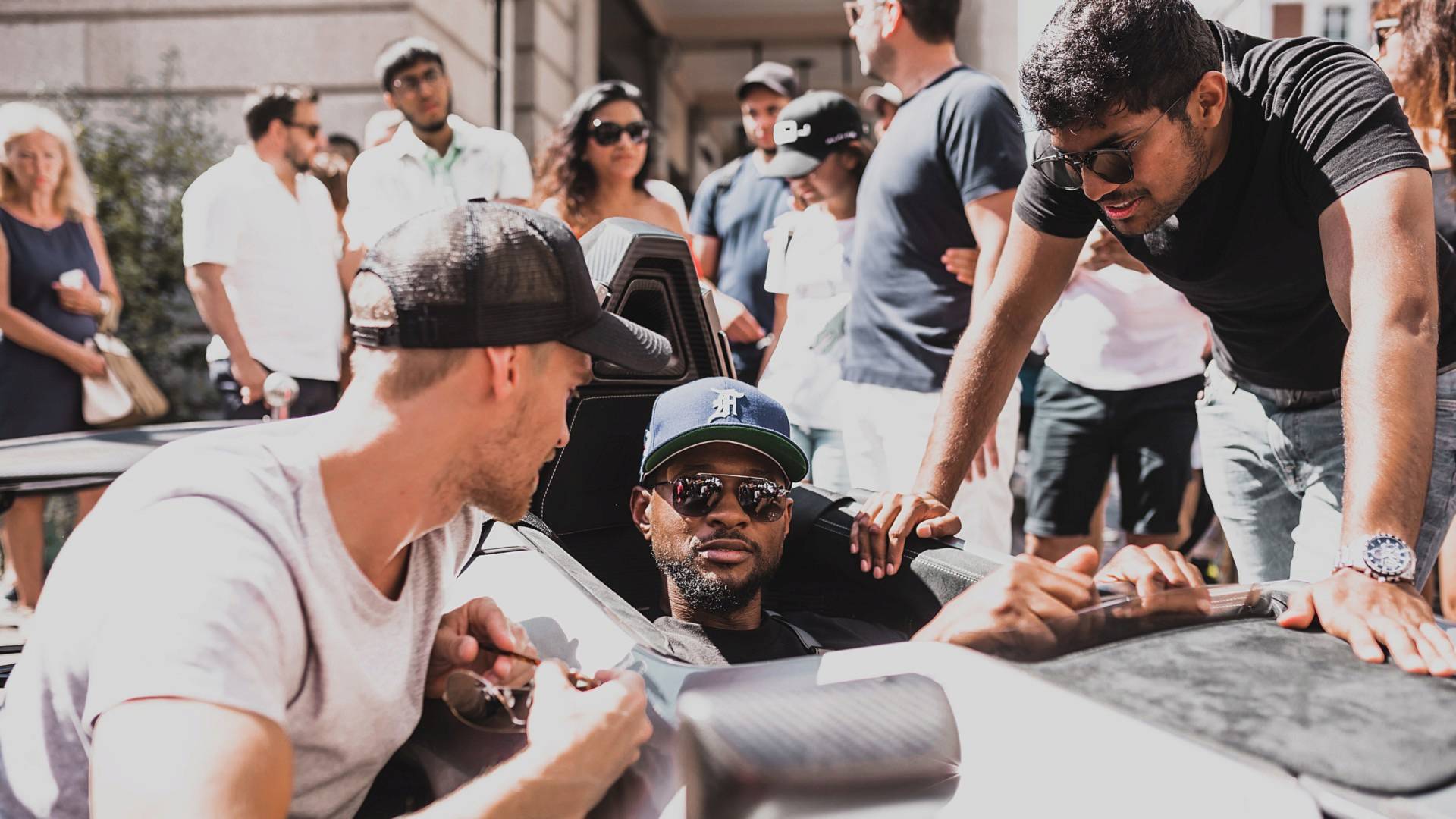 BAC-Mono-Usher-10 Usher Shows Up At Gumball 3000 Start In A BAC Mono