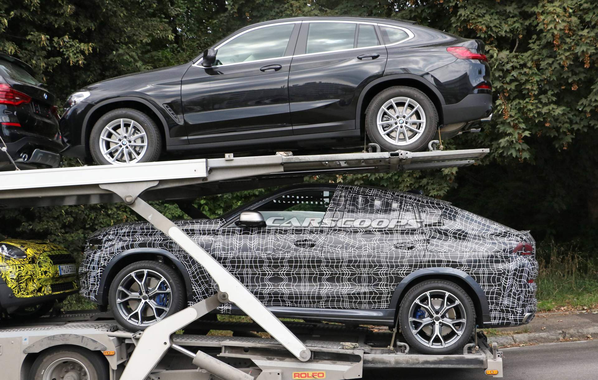 2020-BMW-X6-spy-shots-15 2020 BMW X6 Spied Next To New X4 Suffering From Russian Doll Syndrome