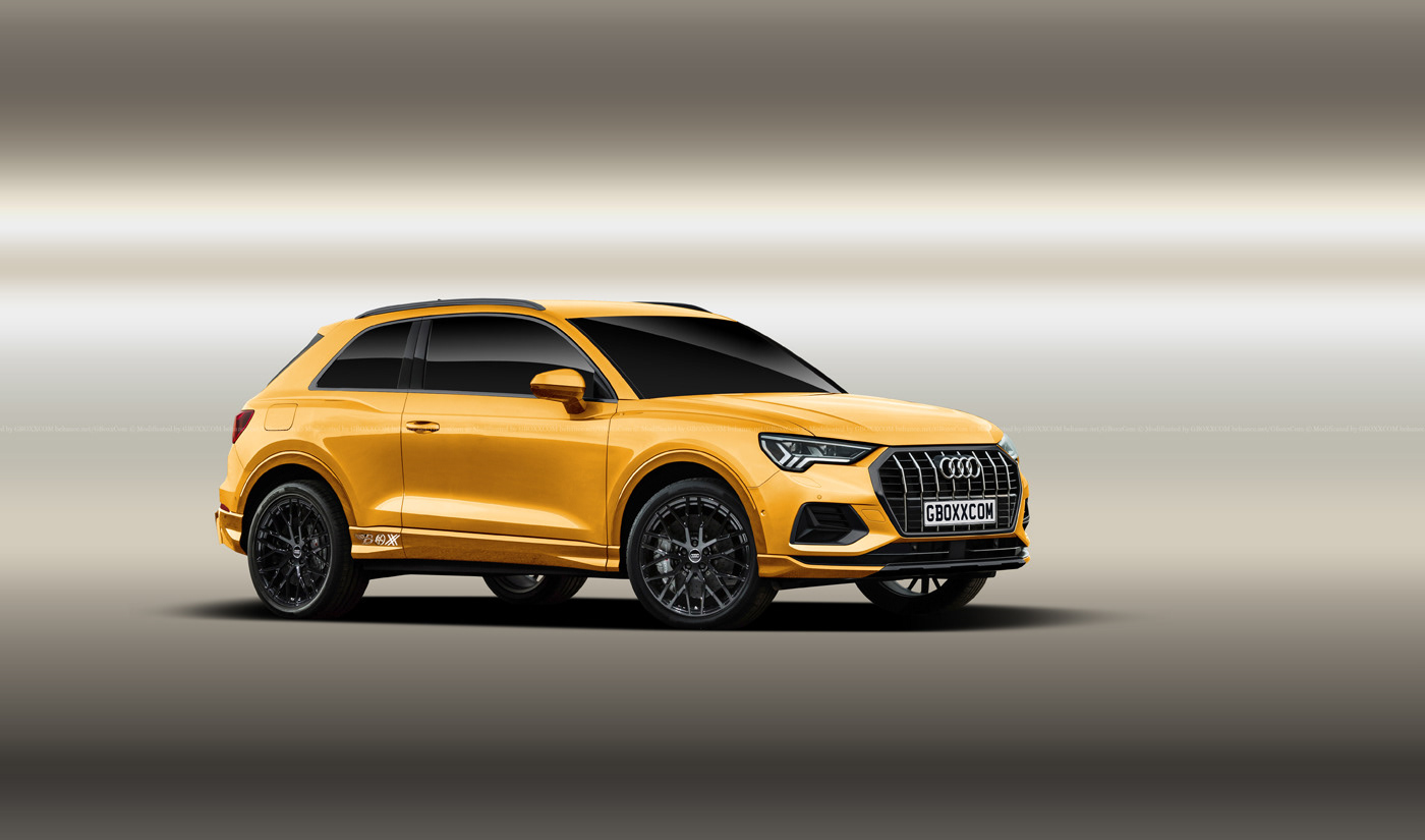 2019-audi-q3-three-door-coupe-rendering-2 New Audi Q3 Drops Two Doors To Become The Coupe No One Asked For