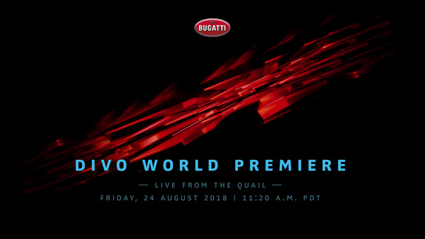 bugatti-divo-1 Your Attention, Please: Watch Bugatti Divo Unveiling In Real Time (2:20PM EST)