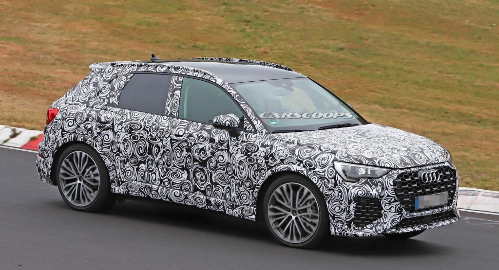  Audi RS Q3 Puts On More Production Parts For Latest Nurburgring Date